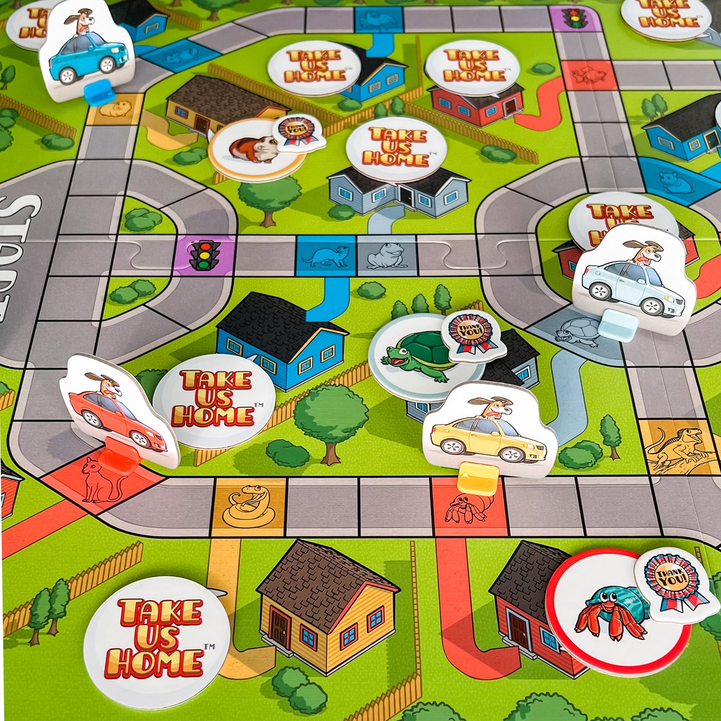 Take Us Home by SimplyFun is a fun pet game focusing on counting and matching for ages 5 and up.