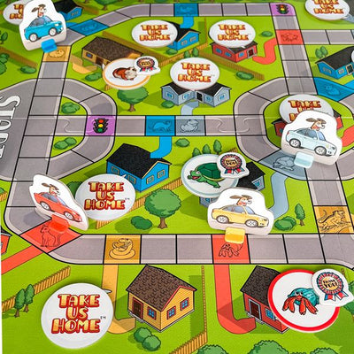 Take Us Home by SimplyFun is a fun pet game focusing on counting and matching for ages 5 and up.