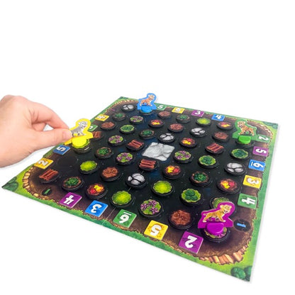 Tar Trackers by SimplyFun is a memory and spatial reasoning game with magnets and cute saber-toothed tigers.