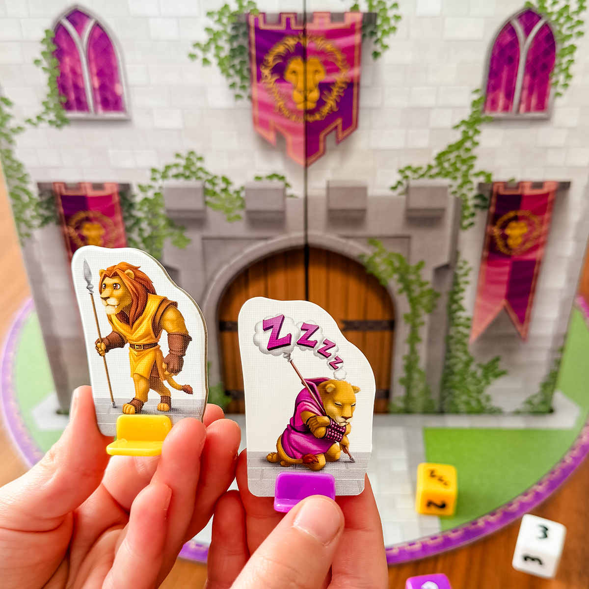 Climbing Knights: Medieval castle 3D board game-SimplyFun