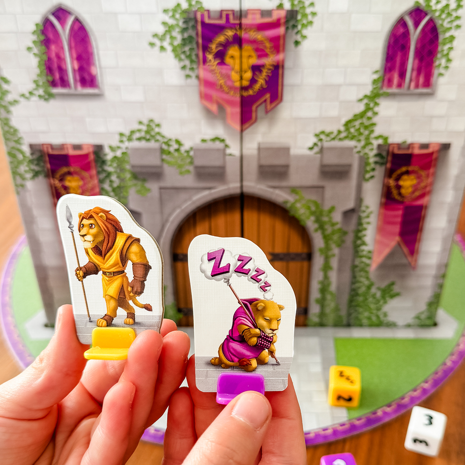 Climbing Knights: Medieval castle 3D board game