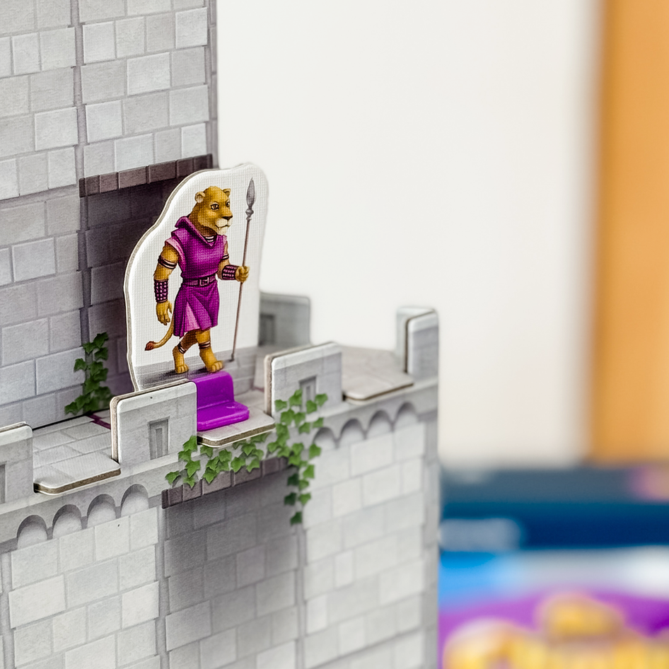 Climbing Knights: Medieval castle 3D board game