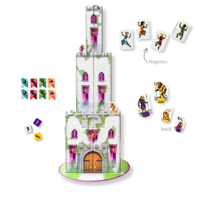 Climbing Knights: Medieval castle 3D board game