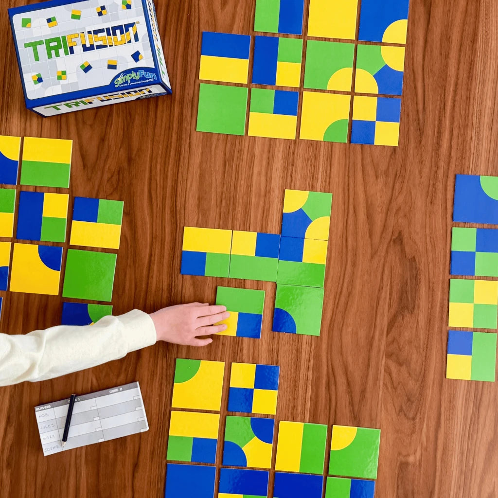 Trifusion - math and STEM board game-SimplyFun