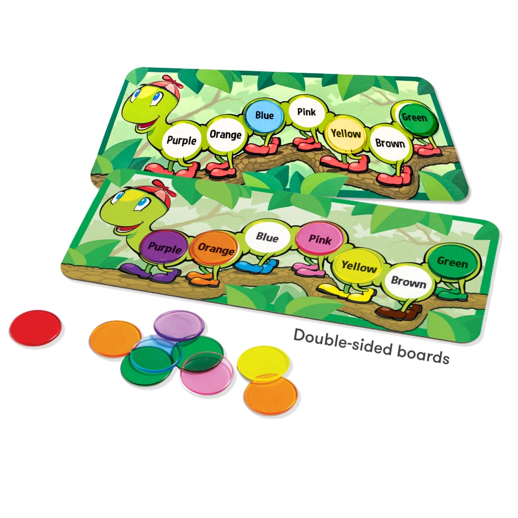 Color Huey & the Four Seasons by SimplyFun is a color and early reading game for ages 3 and up-SimplyFun