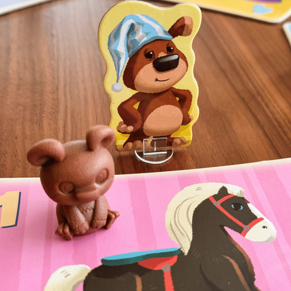 Uncle Beary's Bedtime by SimplyFun is a counting game for ages 3 and up featuring cute bears.-SimplyFun