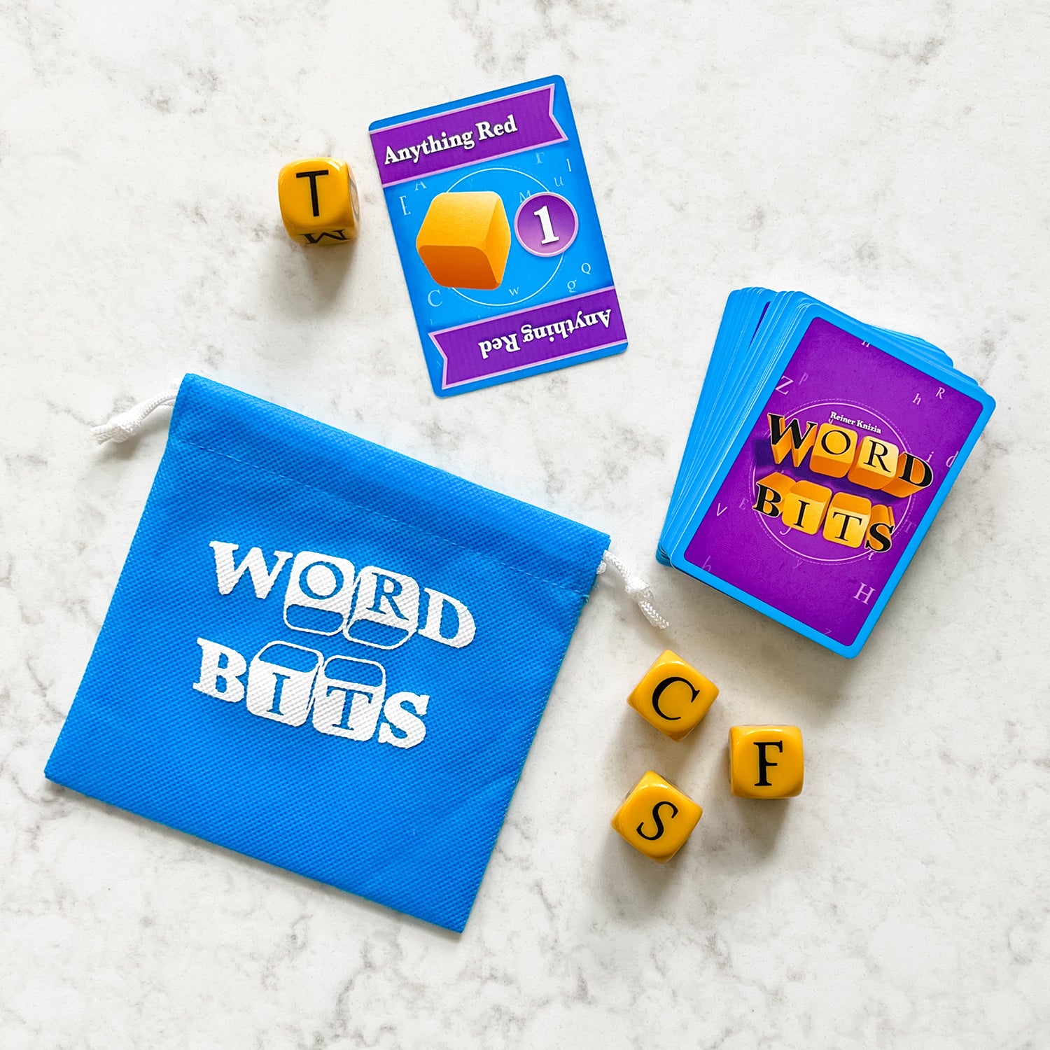 Word Bits by SimplyFun is a word game that focuses on spelling, vocabulary and quick thinking.