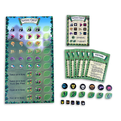 Yunnan Forest by SimplyFun is a probability game and strategy game for ages 7 and up.