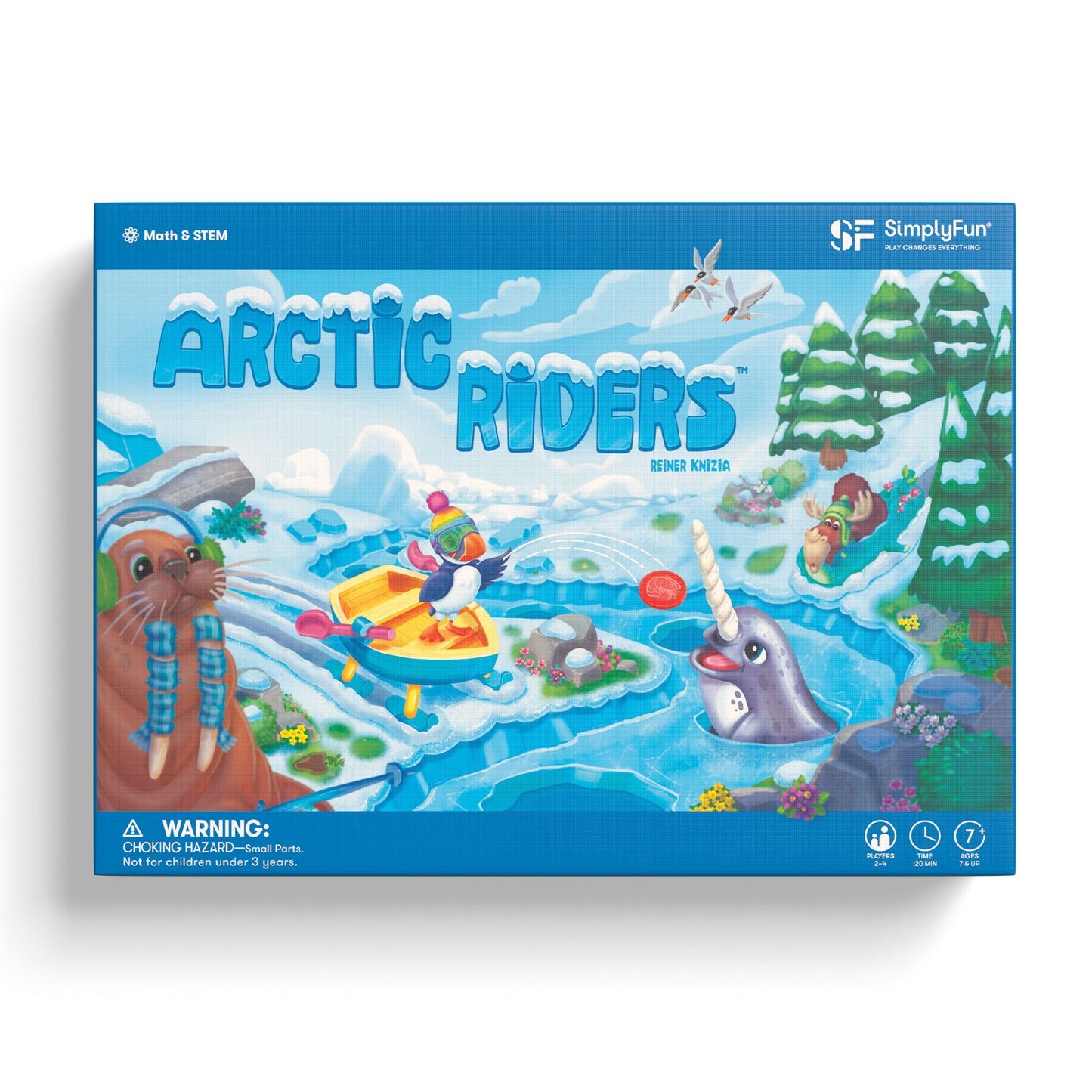 Arctic Riders math game by SimplyFun