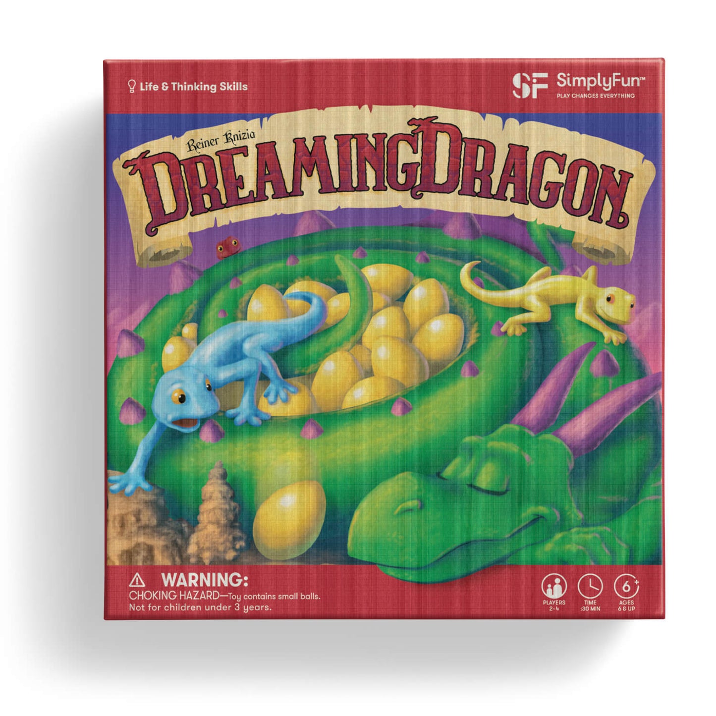 Dreaming Dragon by SimplyFun is a fine motor skill game and spatial reasoning game for ages 6 and up-SimplyFun