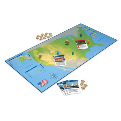 Eagle Chase by SimplyFun is a fun geography game and history game for ages 10 and up.