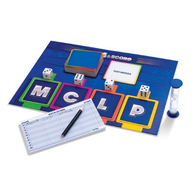 Get 4 and Score by SimplyFun is a vocabulary game and quick thinking game that is fun for the whole family.