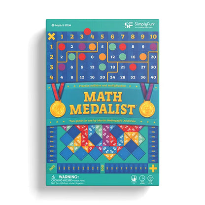Math Medalist Board Game - Addition & Multiplication Game