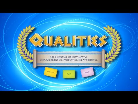 Qualities by SimplyFun is a social relationship game focusing on probability for ages 12 and up.