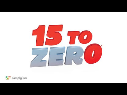 15 to Zero by SimplyFun is fun addition game requiring quick thinking for ages 7 and up.