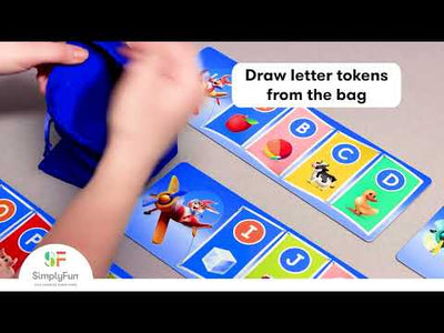 Rooby's ABCs by SimplyFun is a letter recognition game focusing on alphabet sequencing for ages 3 and up.