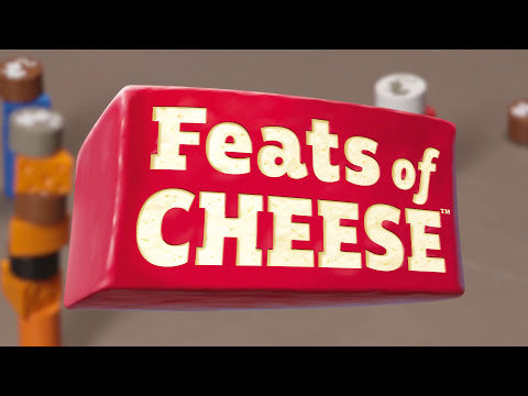 Feats of Cheese by SimplyFun is a fun physics game for ages 7 and up.