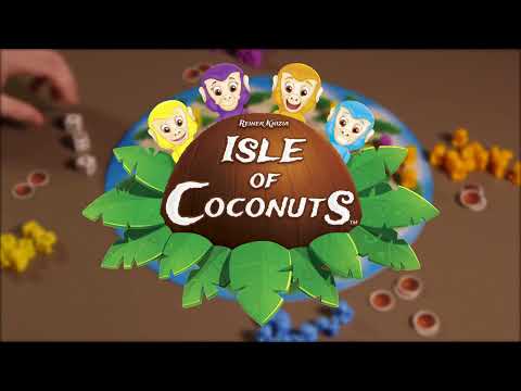 coconut palm tree volcano game Isle of Coconuts How to Play Video