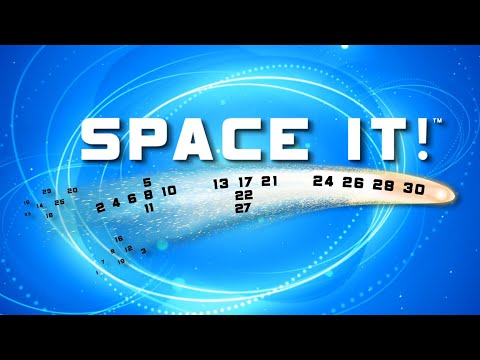 Space It! by SimplyFun is a space-themed game focusing on sequencing, for ages 8 and up.