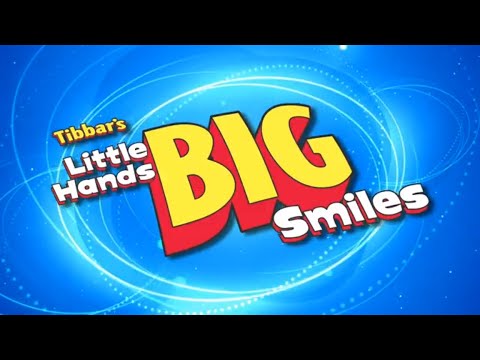 Tibbar's Little Hands, Big Smiles by SimplyFun is a set of three puzzles focusing on shapes, colors, lowercase and uppercase letters, and counting.