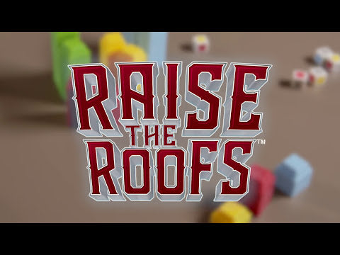 Raise the Roofs by SimplyFun is a problem solving game and strategy game for ages 8 and up.