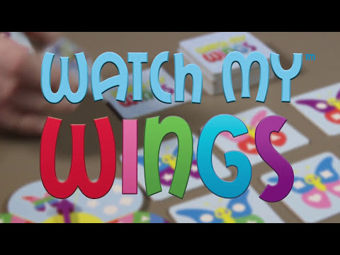 Watch My Wings by SimplyFun is a butterfly shape and color matching game for ages 4 and up.