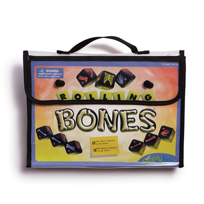 Rolling Bones - anatomy and skeletal system board game