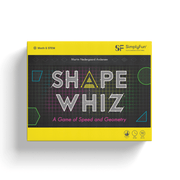 Shape Whiz by SimplyFun is a fun geometry game and measurement game for ages 10 and up.