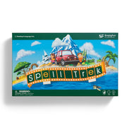 Spell Trek by SimplyFun is a fun spelling game focusing on vowels for ages 6 and up.