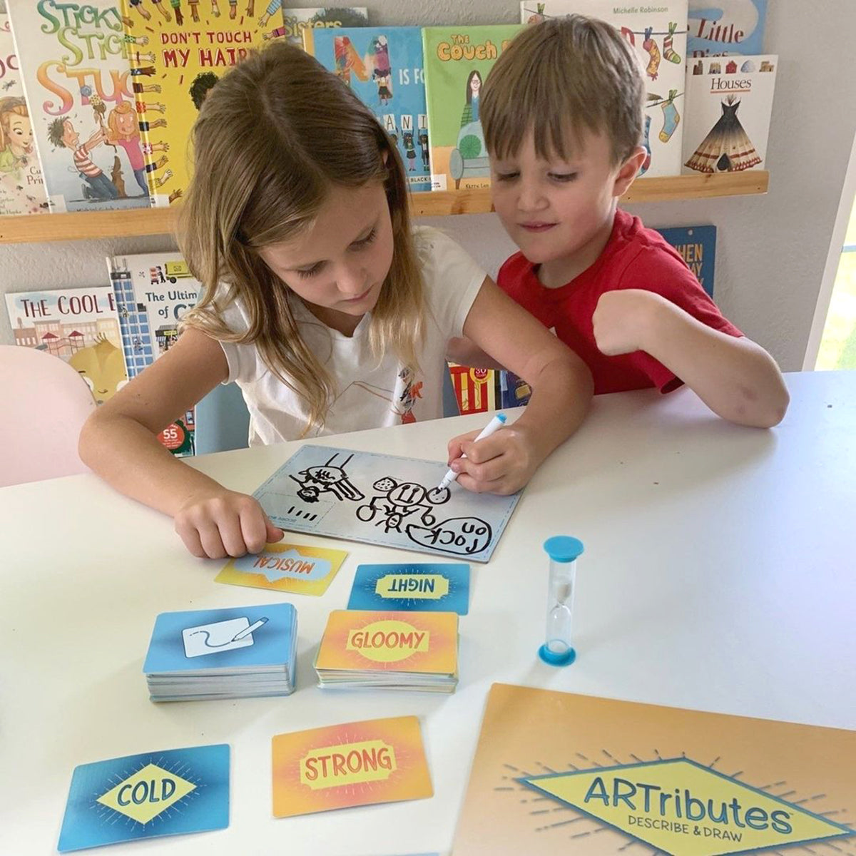ARTributes by SimplyFun is a fun drawing game for ages 7 and up