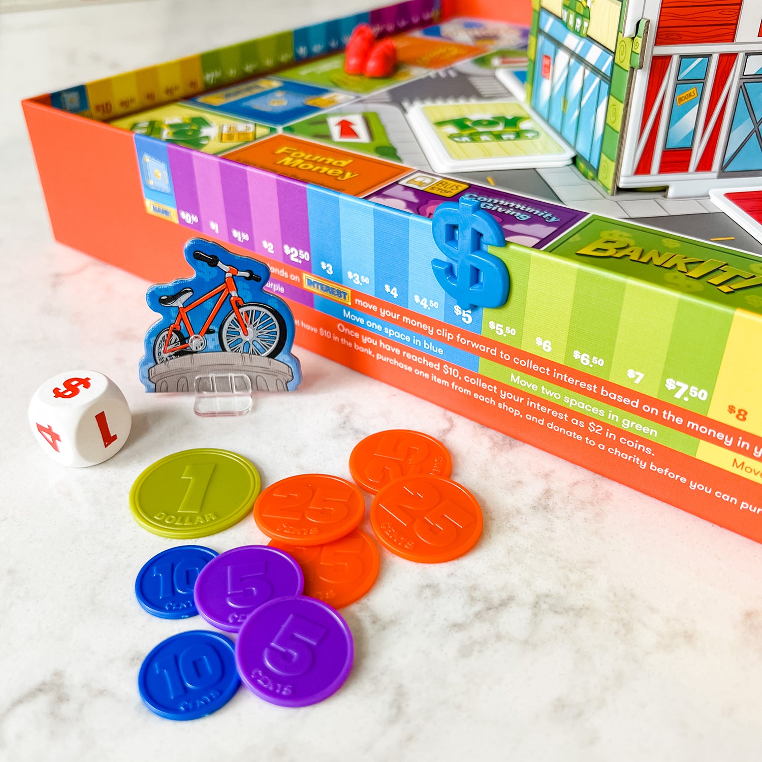 Bankit Question BankIt! educational money board game for ages 8+ – SimplyFun