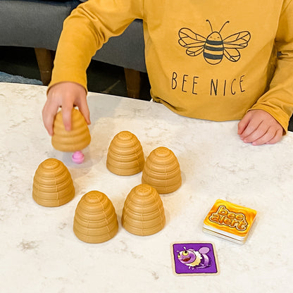 Bee Alert by SimplyFun is a fun memory game for ages 5 and up