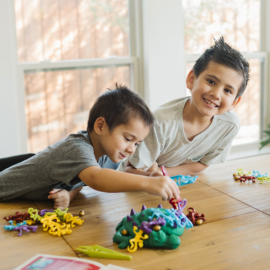 Dreaming Dragon by SimplyFun is a fine motor skill game and spatial reasoning game for ages 6 and up