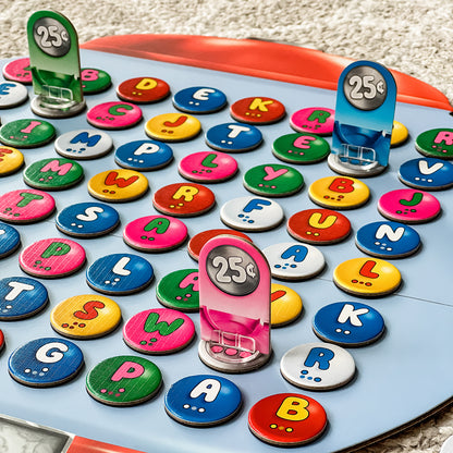 Gumball Words by SimplyFun is a fun letter game focusing on spelling and vocabulary for ages 8 and up.
