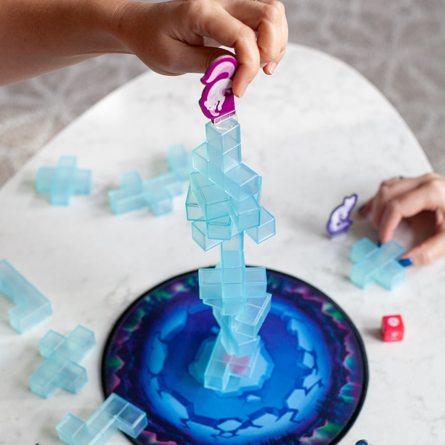 Ice Tumble: Stacking game for tabletop gaming – SimplyFun