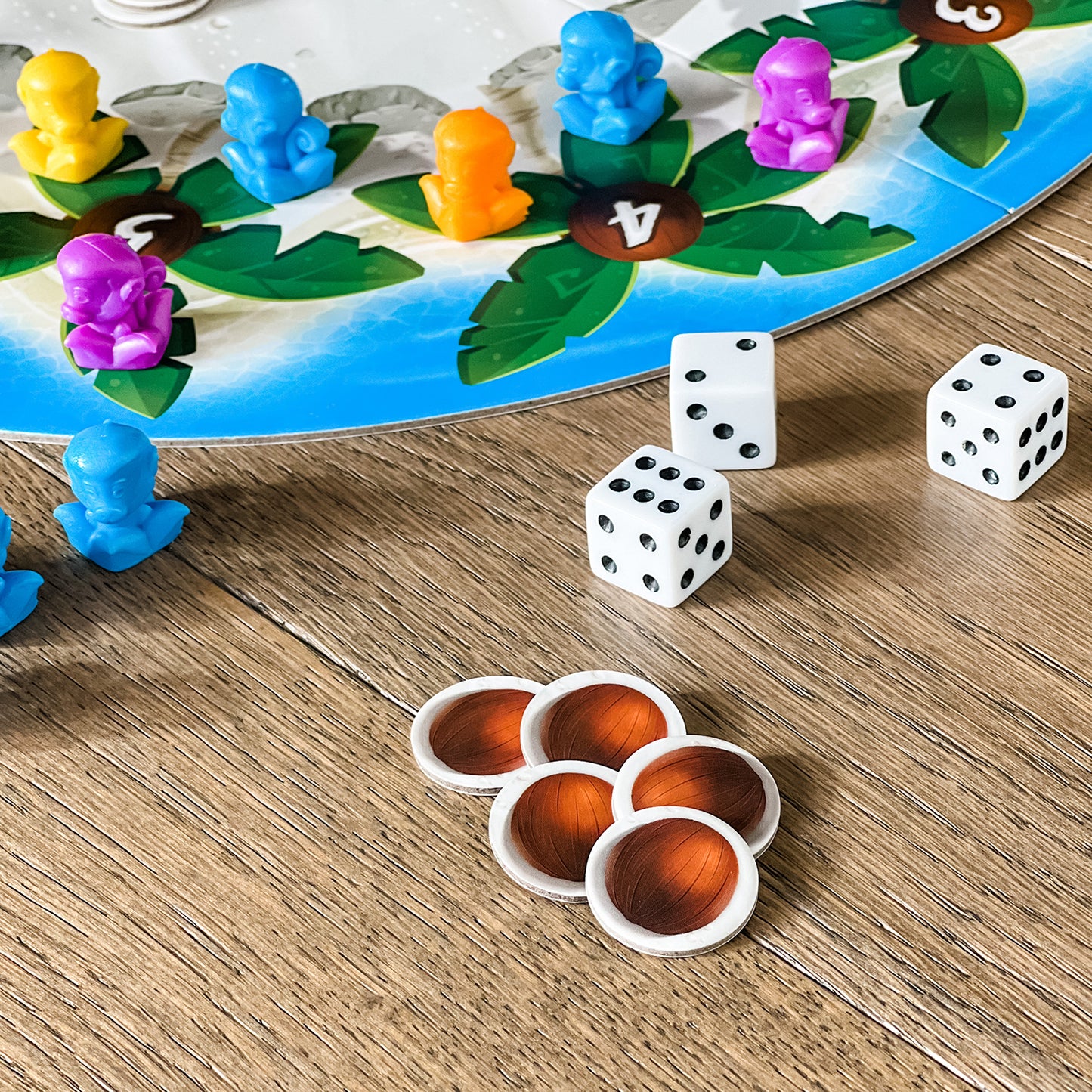 Isle of Coconuts by SimplyFun is a fun math game focusing on addition, predicting and decision making for ages 8 and up.