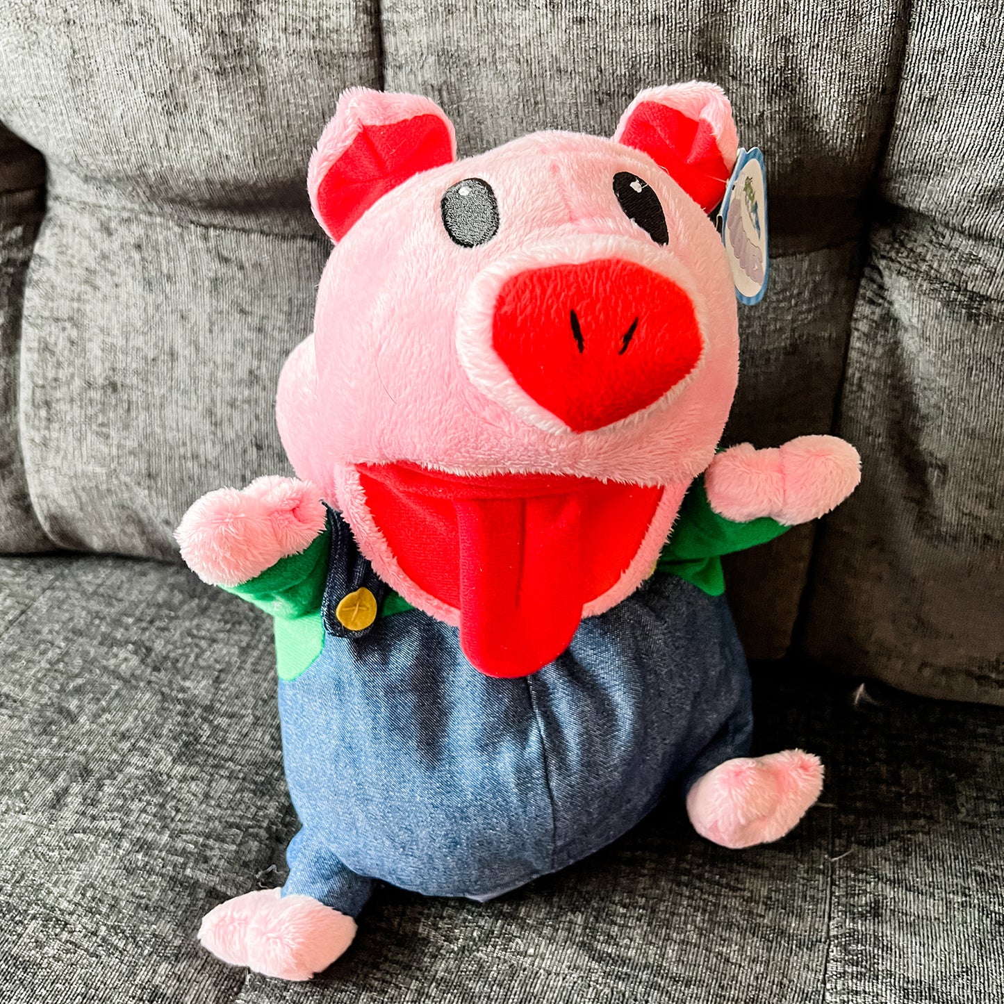 Pickles Pig Puppet by SimplyFun perfect for imaginative play for ages 4 and up