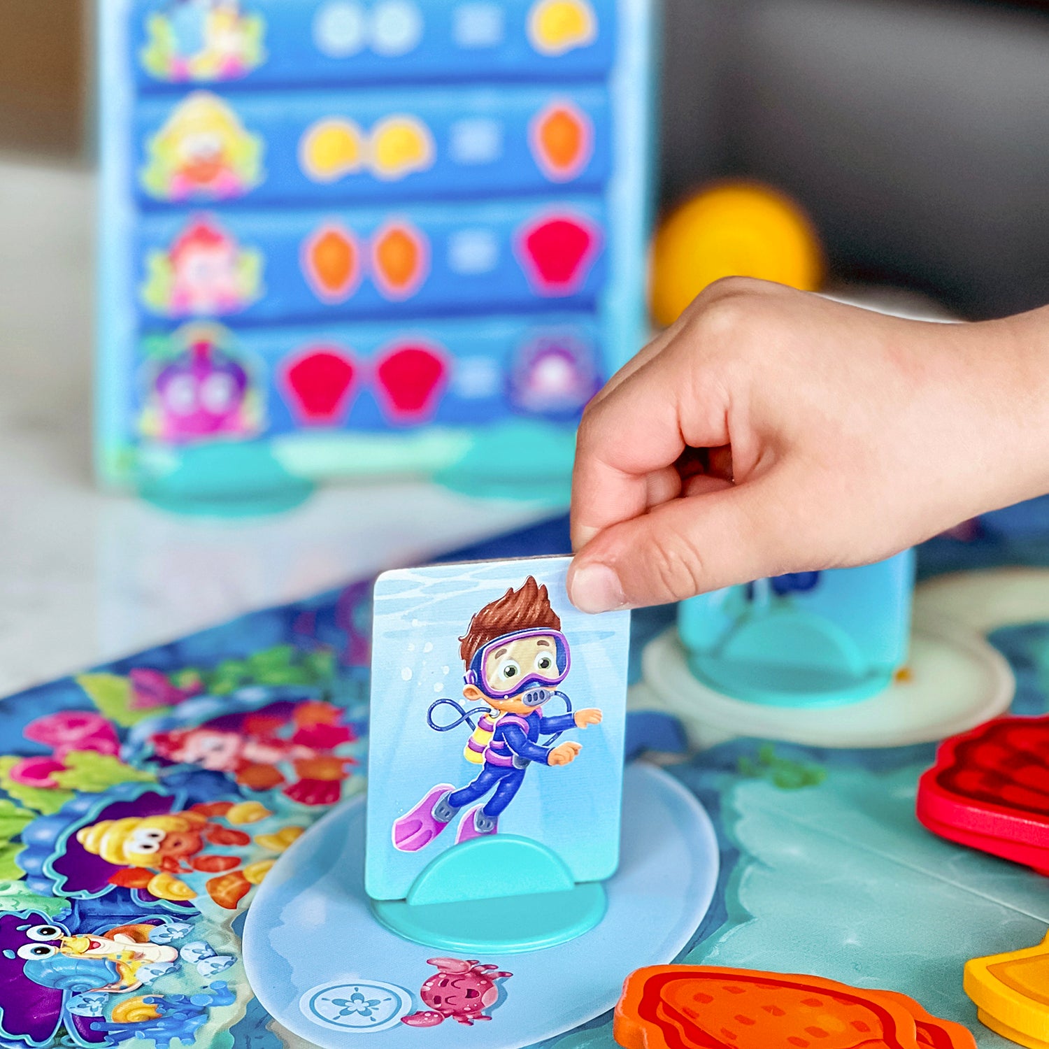 Shelly's Pearl by SimplyFun is an early trading game for ages 4 and up.