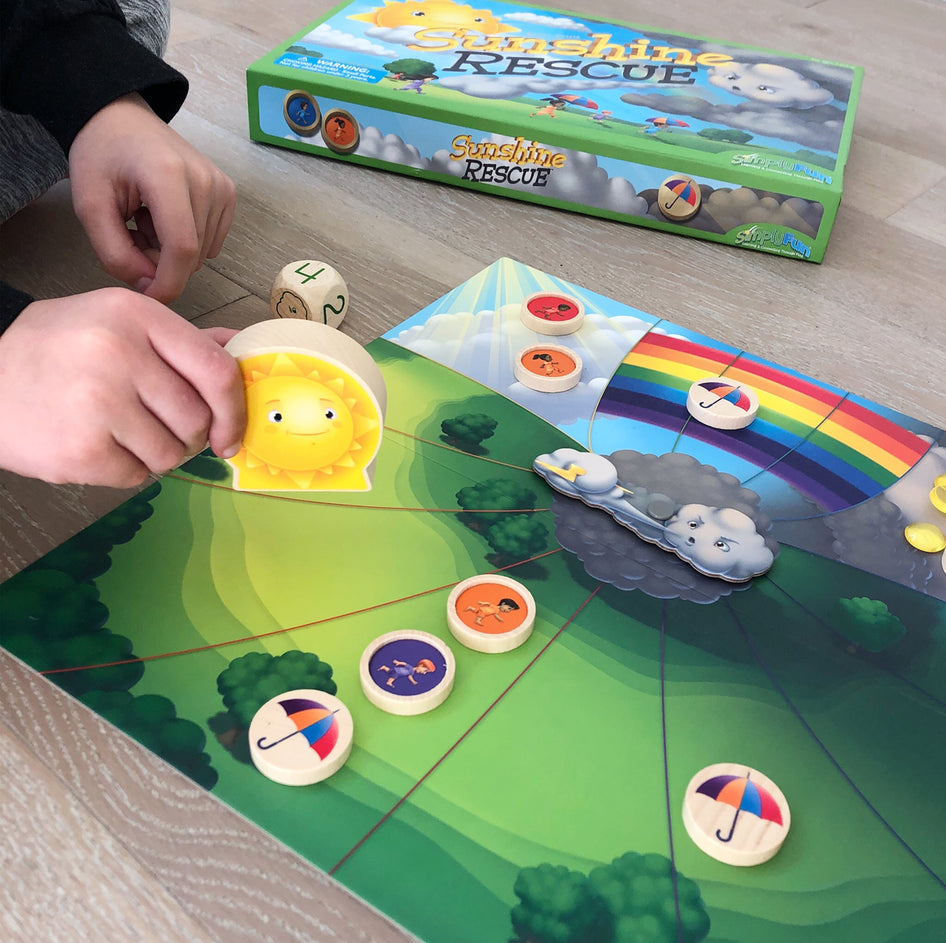 Sunshine Rescue by SimplyFun is a fun decision making game for ages 7 and up.