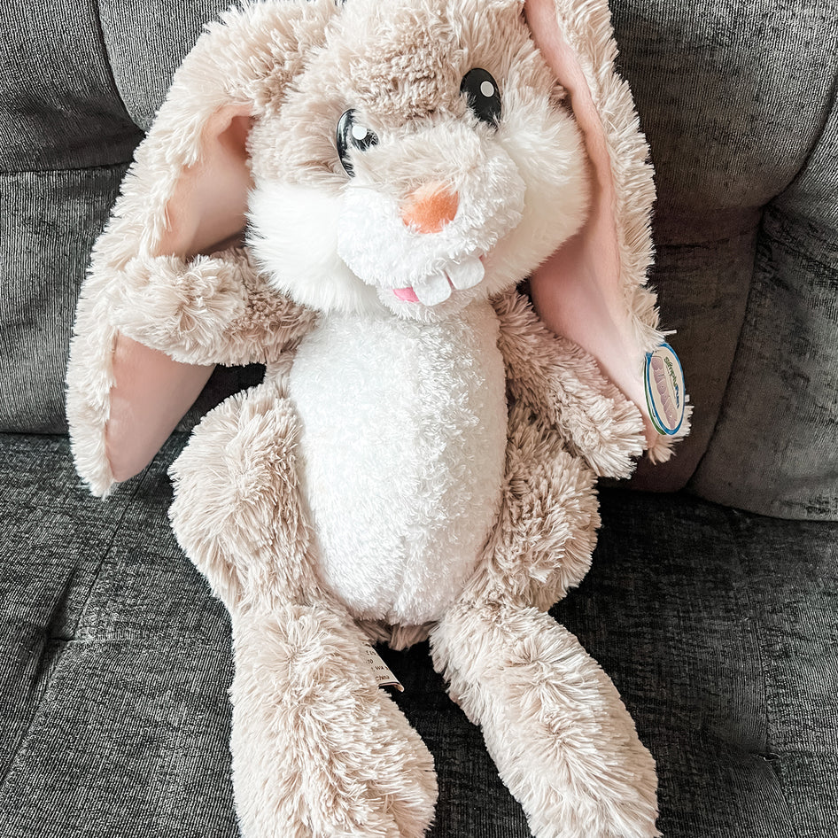 Tibbar Rabbit Puppet by SimplyFun perfect for imaginative play for ages 4 and up