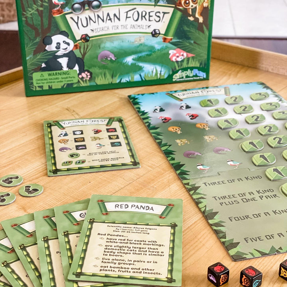 Yunnan Forest by SimplyFun is a probability game and strategy game for ages 7 and up.