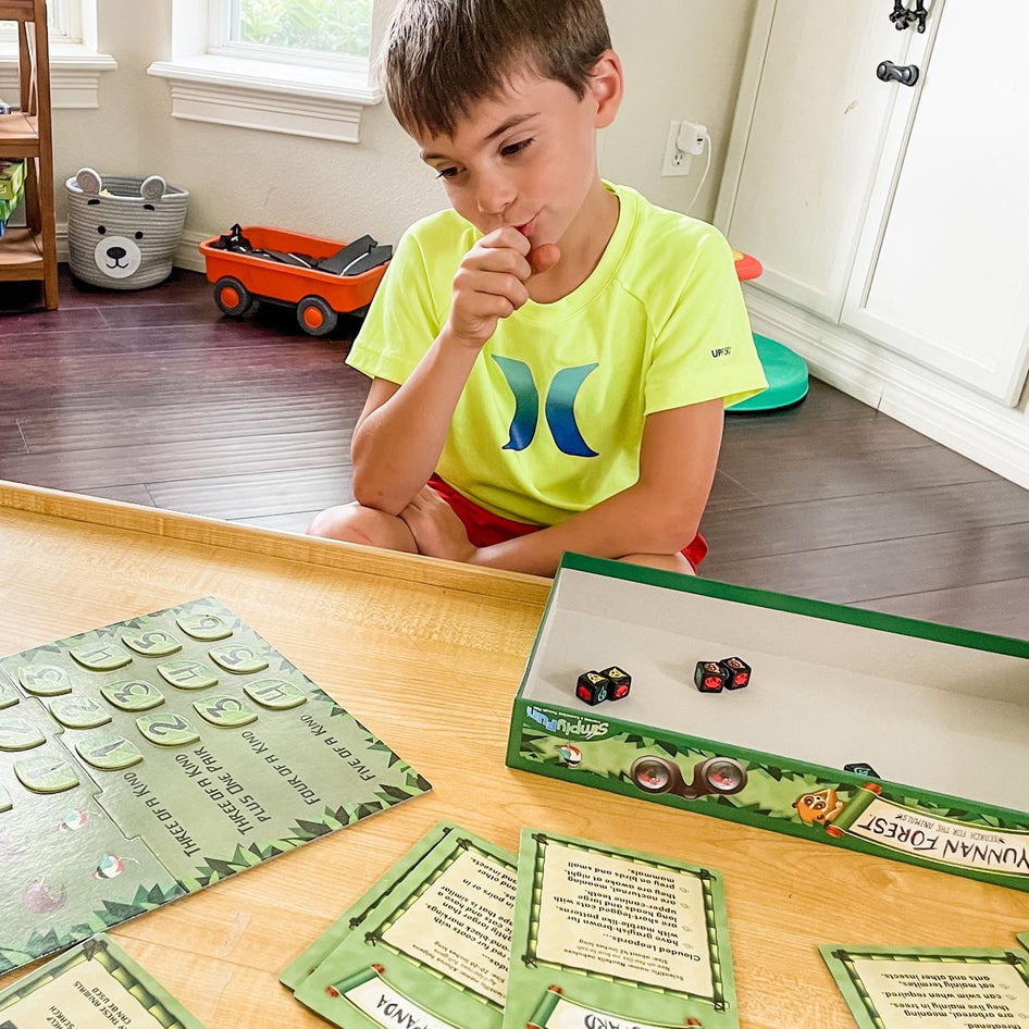 Yunnan Forest by SimplyFun is a probability game and strategy game for ages 7 and up.