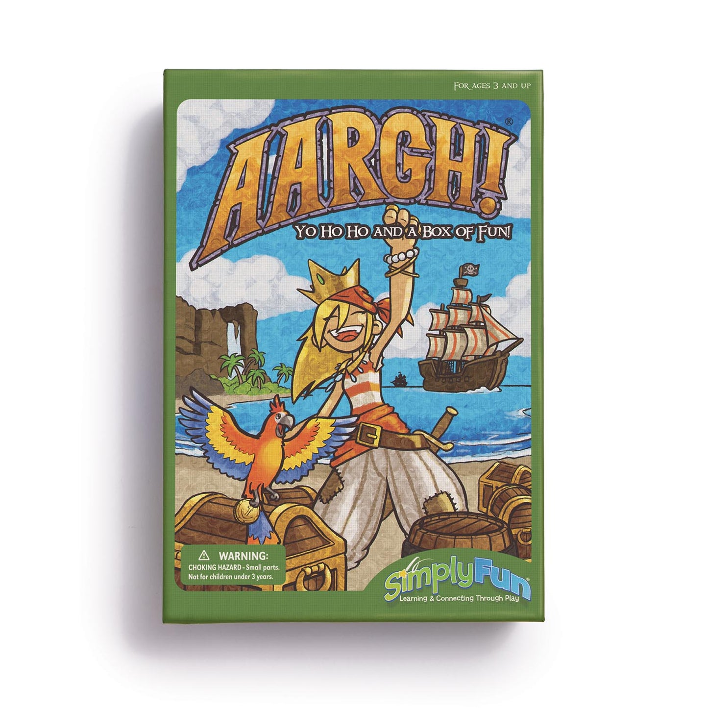 Aargh! educational board game by SimplyFun for kids aged 3 and up