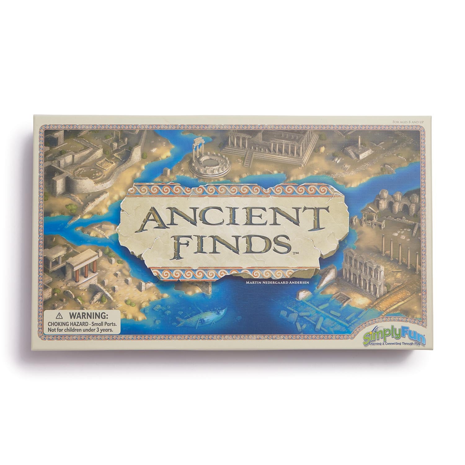 Ancient Finds math board game by SimplyFun for ages 8 and up