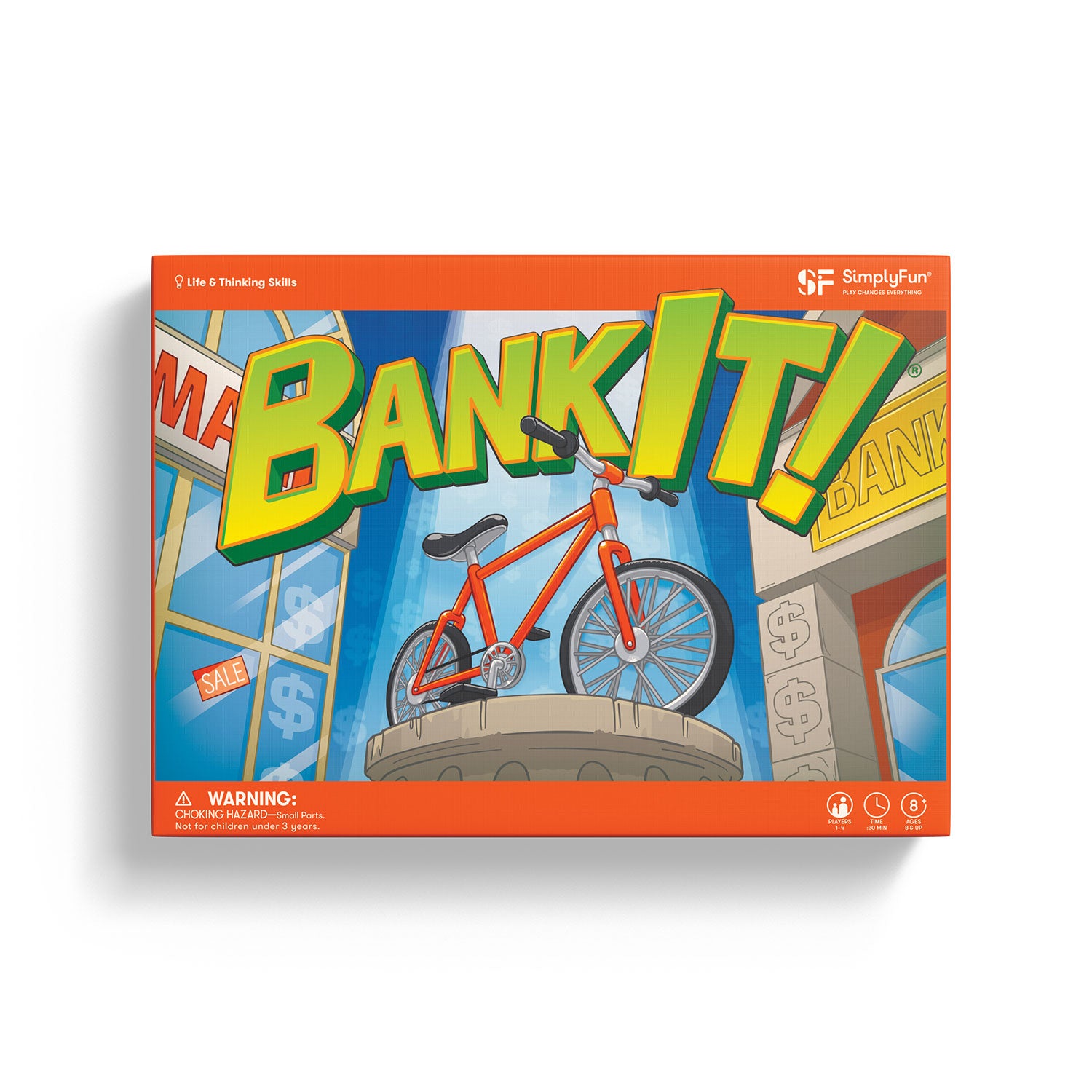 BankIt! by SimplyFun is fun money game for ages 8 and up