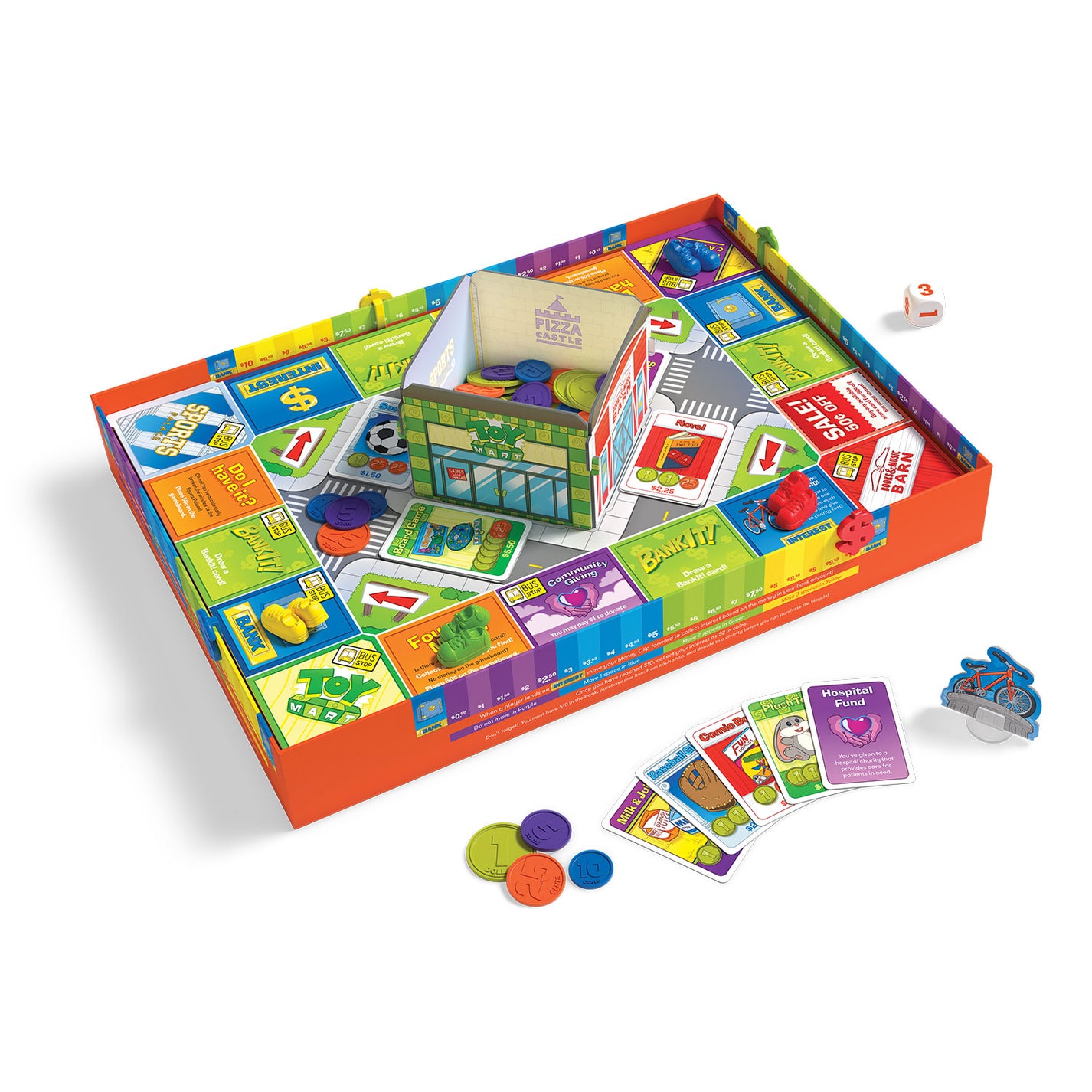 BankIt! educational money board game for ages 8+ – SimplyFun