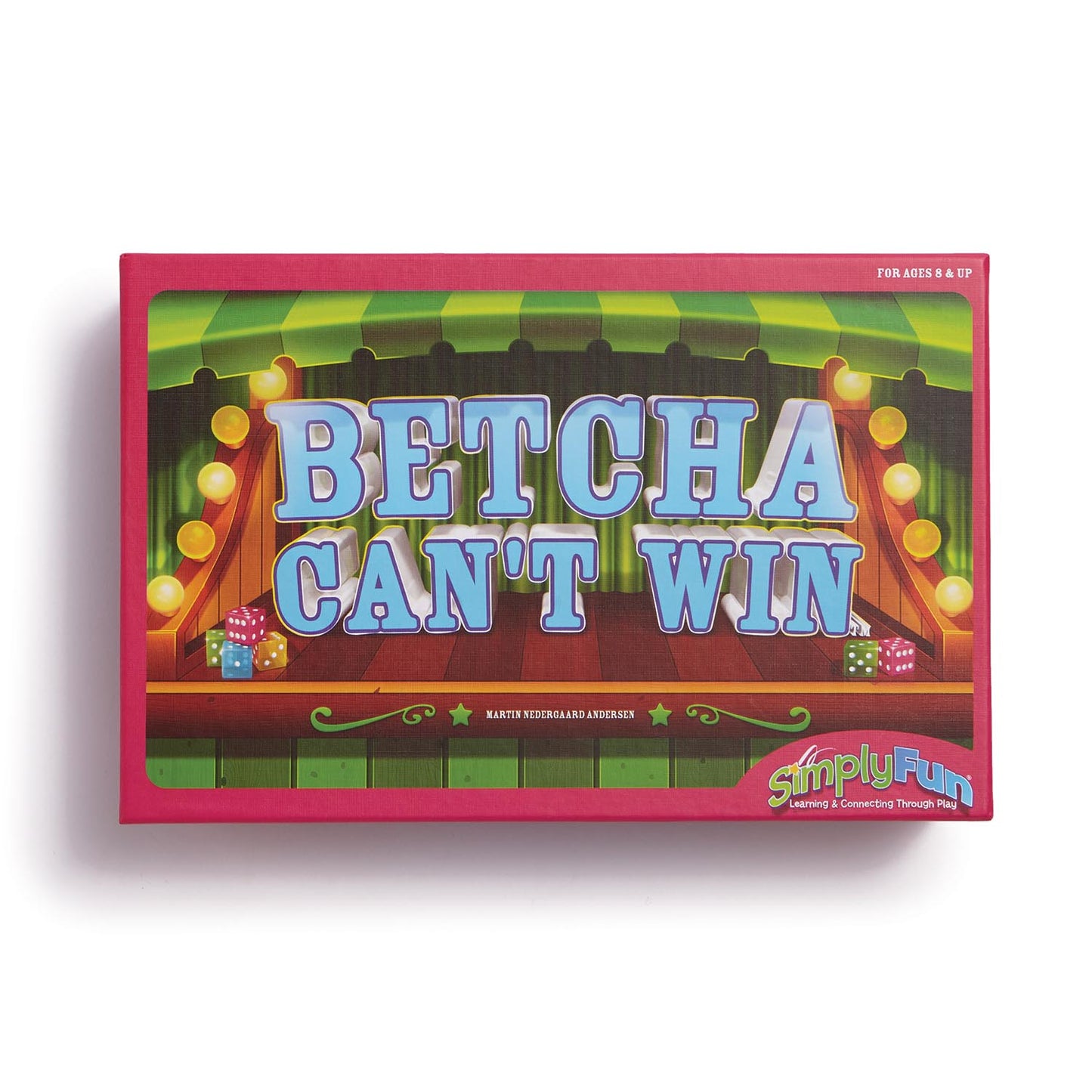 Betcha Can't Win by SimplyFun is a fun math game for ages 8 and up