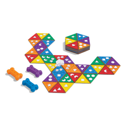 Digger's Garden Match by SimplyFun is a shapes, colors, and counting game for ages 4 and up