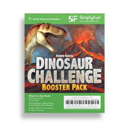 Dinosaur Challenge Booster Pack box image