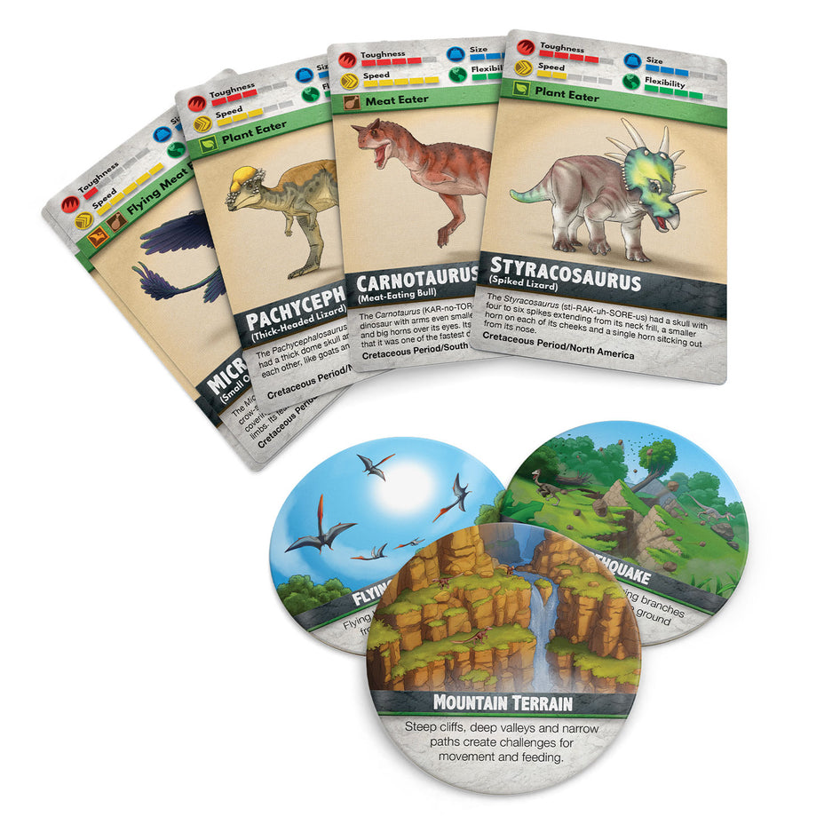 Dinosaur Challenge Booster Pack elements image